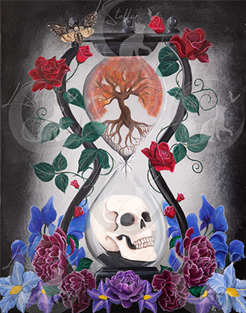 Momento Mori Hourglass