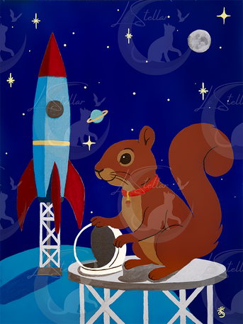 Astronaut Squirrel